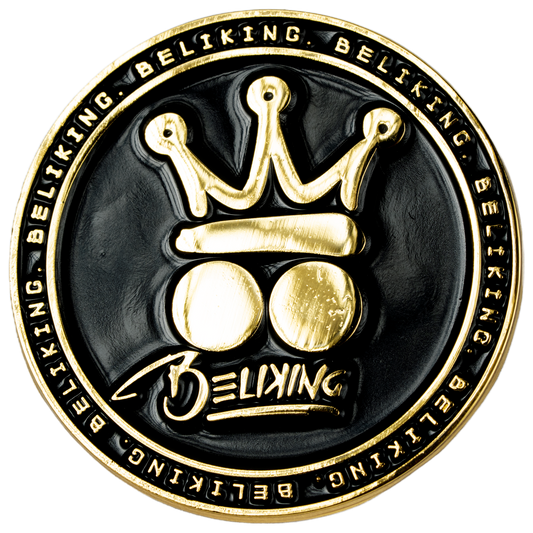 PIN BELIKING KING BLACK/GOLD